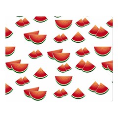 Summer Watermelon Pattern Double Sided Flano Blanket (large) 