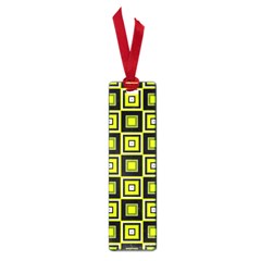 Green Pattern Square Squares Small Book Marks