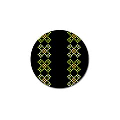 Pattern Background Vector Seamless Golf Ball Marker