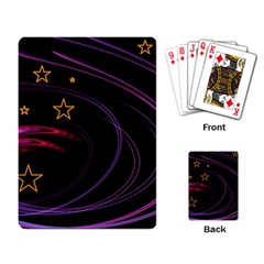 Background Abstract Star Playing Cards Single Design (rectangle) by Dutashop