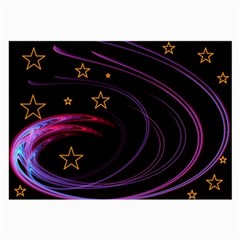 Background Abstract Star Large Glasses Cloth (2 Sides) by Dutashop