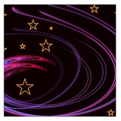 Background Abstract Star Large Satin Scarf (square)