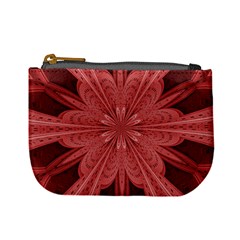 Background Floral Pattern Mini Coin Purse