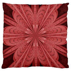 Background Floral Pattern Large Cushion Case (two Sides)