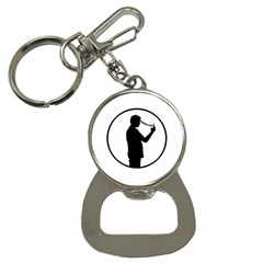 Mobile Phone Addiction Concept Drawing Bottle Opener Key Chain by dflcprintsclothing