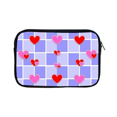 Love Hearts Valentine Decorative Apple Ipad Mini Zipper Cases by Dutashop