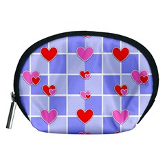 Love Hearts Valentine Decorative Accessory Pouch (medium)