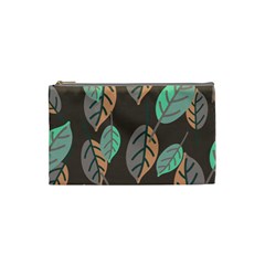 Leaf Brown Cosmetic Bag (small)