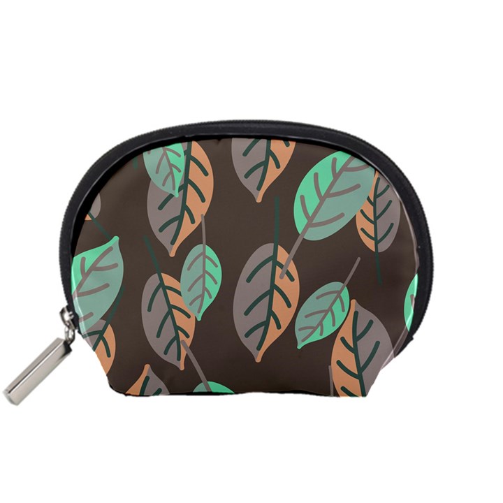 Leaf Brown Accessory Pouch (Small)