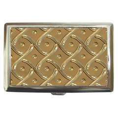 Gold Background Modern Cigarette Money Case