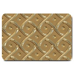 Gold Background Modern Large Doormat  by Dutashop