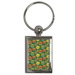 Background Fruits Several Key Chain (rectangle)