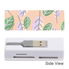 Leaf Pink Memory Card Reader (stick)