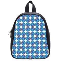 Geometric Dots Pattern School Bag (small)