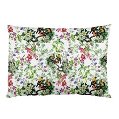 Green Flora Pillow Case by goljakoff