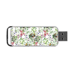 Green Flora Portable Usb Flash (one Side) by goljakoff