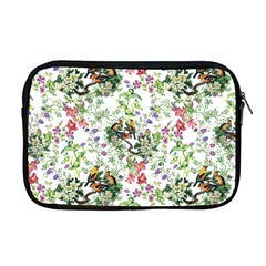 Green Flora Apple Macbook Pro 17  Zipper Case by goljakoff