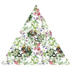 Green Flora Wooden Puzzle Triangle by goljakoff