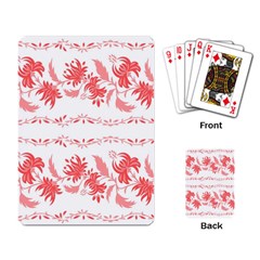 Folk Ornament Playing Cards Single Design (rectangle) by Eskimos