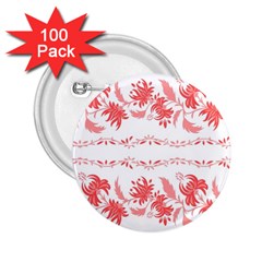 Folk Ornament 2 25  Buttons (100 Pack)  by Eskimos