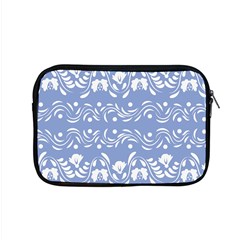 Blue White Ornament Apple Macbook Pro 15  Zipper Case by Eskimos