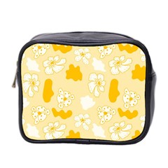 Abstract Daisy Mini Toiletries Bag (two Sides) by Eskimos