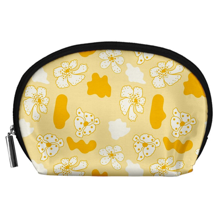 Abstract daisy Accessory Pouch (Large)