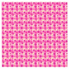 Heart Pink Wooden Puzzle Square