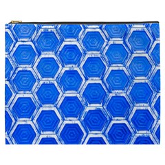 Hexagon Windows Cosmetic Bag (xxxl) by essentialimage365