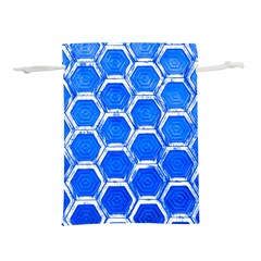 Hexagon Windows Lightweight Drawstring Pouch (s) by essentialimage365