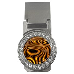 Wave Abstract Lines Money Clips (cz)  by Dutashop