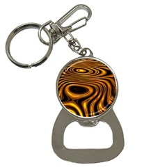 Wave Abstract Lines Bottle Opener Key Chain