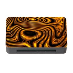 Wave Abstract Lines Memory Card Reader With Cf