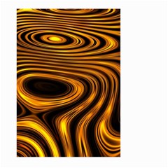 Wave Abstract Lines Large Garden Flag (two Sides)
