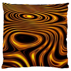 Wave Abstract Lines Standard Flano Cushion Case (two Sides)