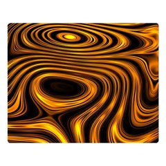 Wave Abstract Lines Double Sided Flano Blanket (large) 