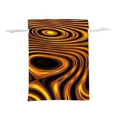 Wave Abstract Lines Lightweight Drawstring Pouch (s) by Dutashop