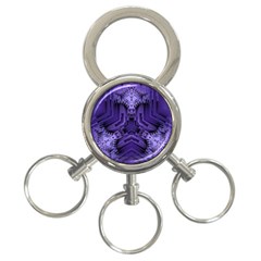Mandala Neon 3-ring Key Chain by Dutashop