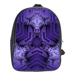 Mandala Neon School Bag (large)