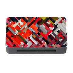 Maze Abstract Texture Rainbow Memory Card Reader With Cf by Dutashop