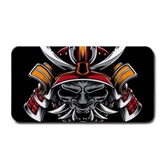 Samurai Oni Mask Medium Bar Mats by Saga96