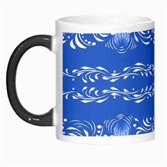 Blue Flowers Morph Mugs by Eskimos