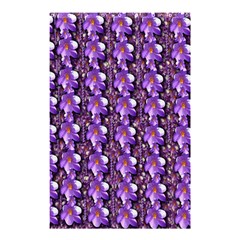 Flowers Into A Decorative Field Of Bloom Popart Shower Curtain 48  X 72  (small)  by pepitasart