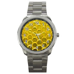 Hexagon Windows Sport Metal Watch by essentialimage365