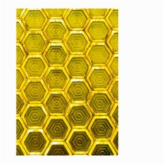 Hexagon Windows Small Garden Flag (two Sides) by essentialimage365