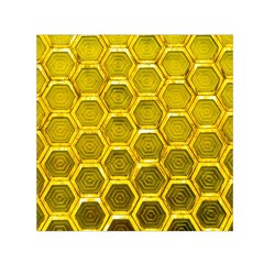 Hexagon Windows Small Satin Scarf (square) by essentialimage365