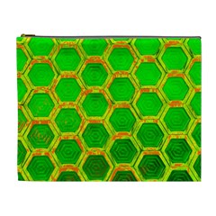 Hexagon Window Cosmetic Bag (xl) by essentialimage365