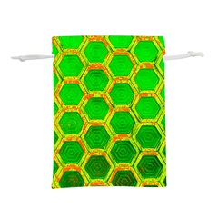 Hexagon Window Lightweight Drawstring Pouch (s) by essentialimage365