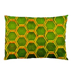 Hexagon Windows Pillow Case (two Sides) by essentialimage365