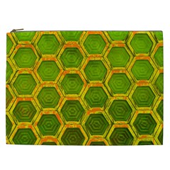 Hexagon Windows Cosmetic Bag (xxl) by essentialimage365